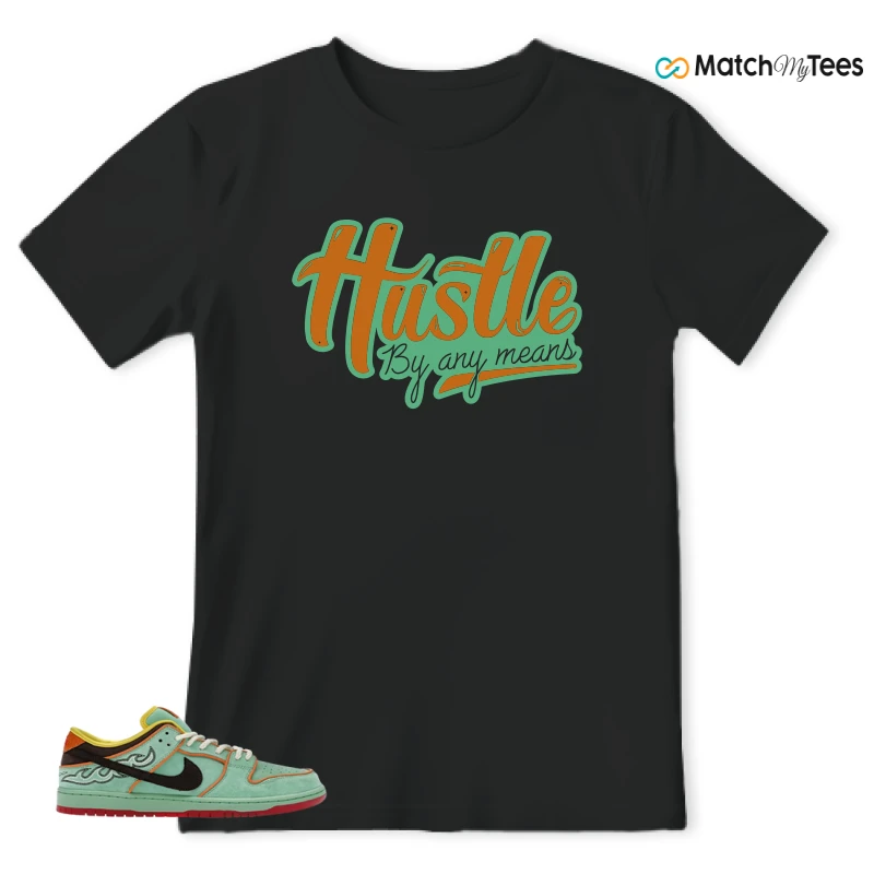 NIKE SB DUNK LOW TOURMALINE SNEAKER Matching Tees t-shirt