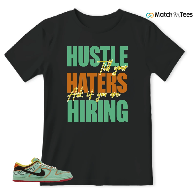 NIKE SB DUNK LOW TOURMALINE SNEAKER Matching Tees t-shirt
