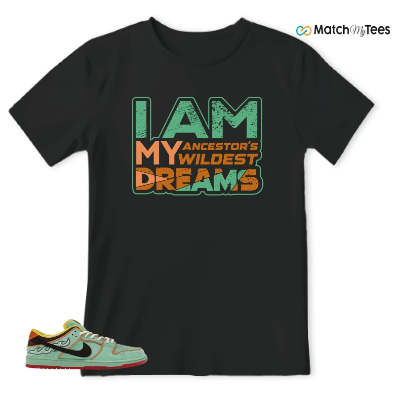 NIKE SB DUNK LOW TOURMALINE SNEAKER Matching Tees t-shirt