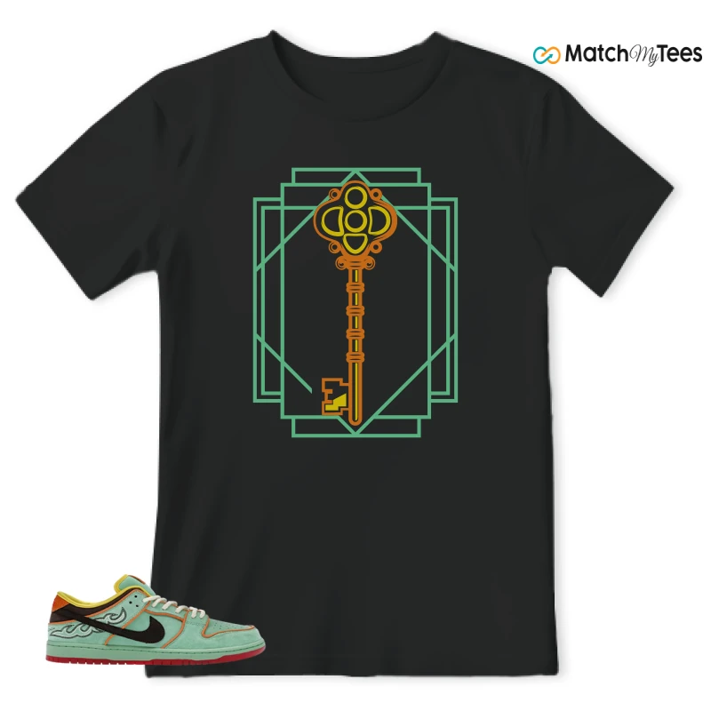 NIKE SB DUNK LOW TOURMALINE SNEAKER Matching Tees t-shirt