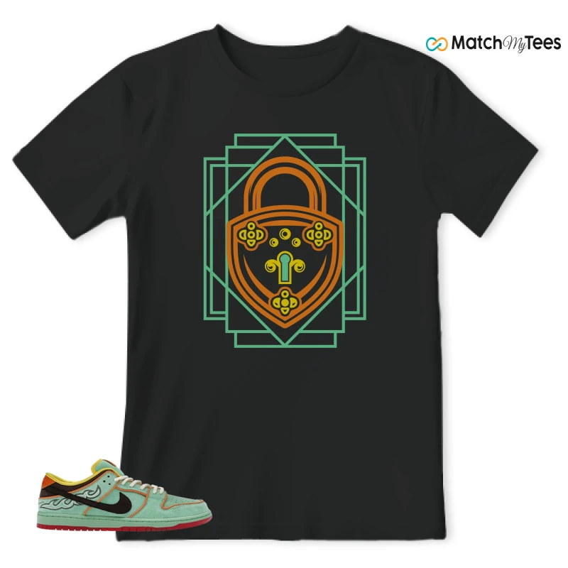 NIKE SB DUNK LOW TOURMALINE SNEAKER Matching Tees t-shirt