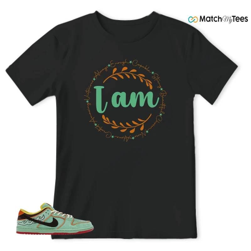 NIKE SB DUNK LOW TOURMALINE SNEAKER Matching Tees t-shirt