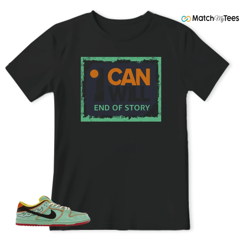 NIKE SB DUNK LOW TOURMALINE SNEAKER Matching Tees t-shirt