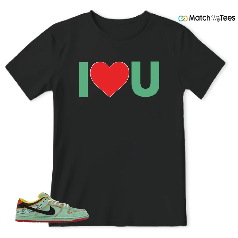NIKE SB DUNK LOW TOURMALINE SNEAKER Matching Tees t-shirt