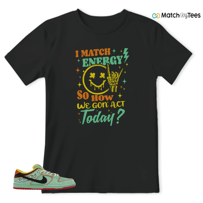 NIKE SB DUNK LOW TOURMALINE SNEAKER Matching Tees t-shirt
