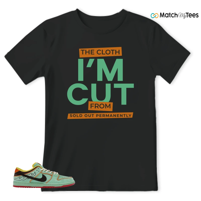 NIKE SB DUNK LOW TOURMALINE SNEAKER Matching Tees t-shirt