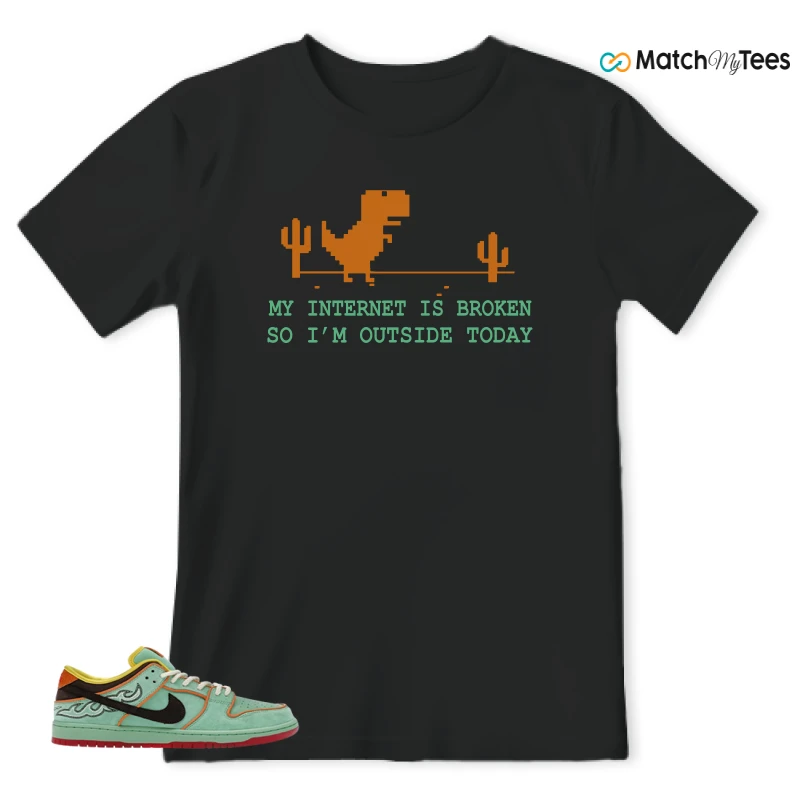 NIKE SB DUNK LOW TOURMALINE SNEAKER Matching Tees t-shirt