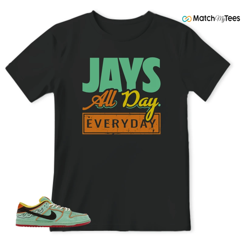 NIKE SB DUNK LOW TOURMALINE SNEAKER Matching Tees t-shirt