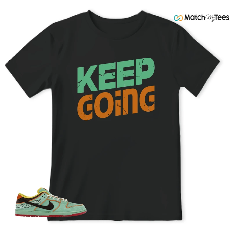 NIKE SB DUNK LOW TOURMALINE SNEAKER Matching Tees t-shirt