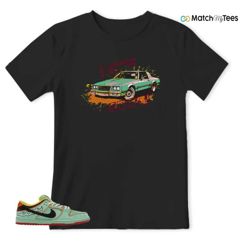 NIKE SB DUNK LOW TOURMALINE SNEAKER Matching Tees t-shirt