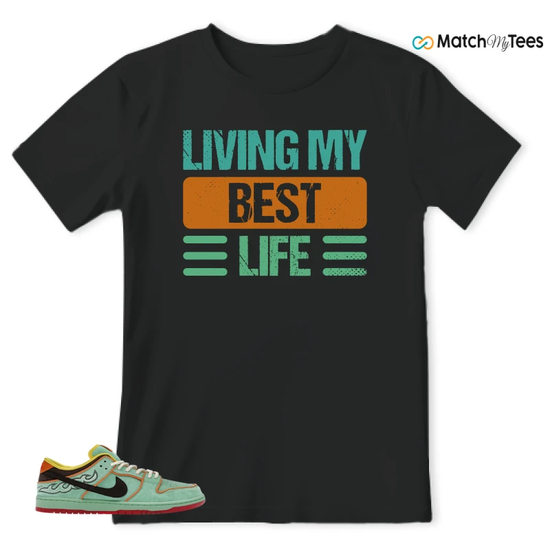 NIKE SB DUNK LOW TOURMALINE SNEAKER Matching Tees t-shirt