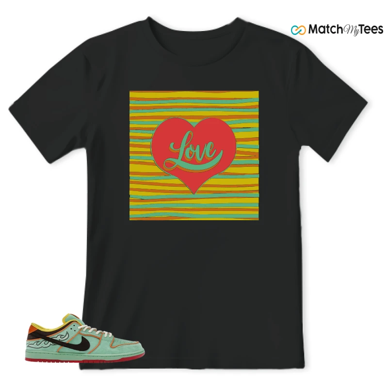 NIKE SB DUNK LOW TOURMALINE SNEAKER Matching Tees t-shirt