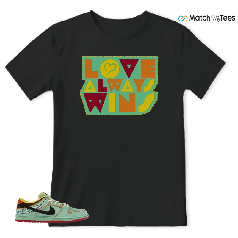 NIKE SB DUNK LOW TOURMALINE SNEAKER Matching Tees t-shirt