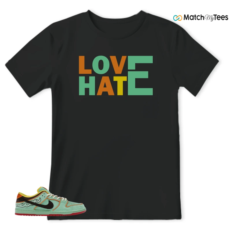 NIKE SB DUNK LOW TOURMALINE SNEAKER Matching Tees t-shirt