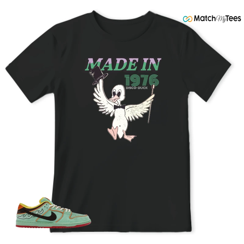 NIKE SB DUNK LOW TOURMALINE SNEAKER Matching Tees t-shirt