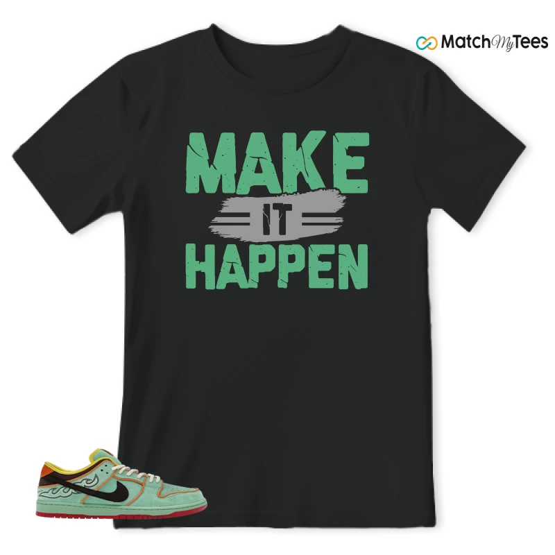 NIKE SB DUNK LOW TOURMALINE SNEAKER Matching Tees t-shirt