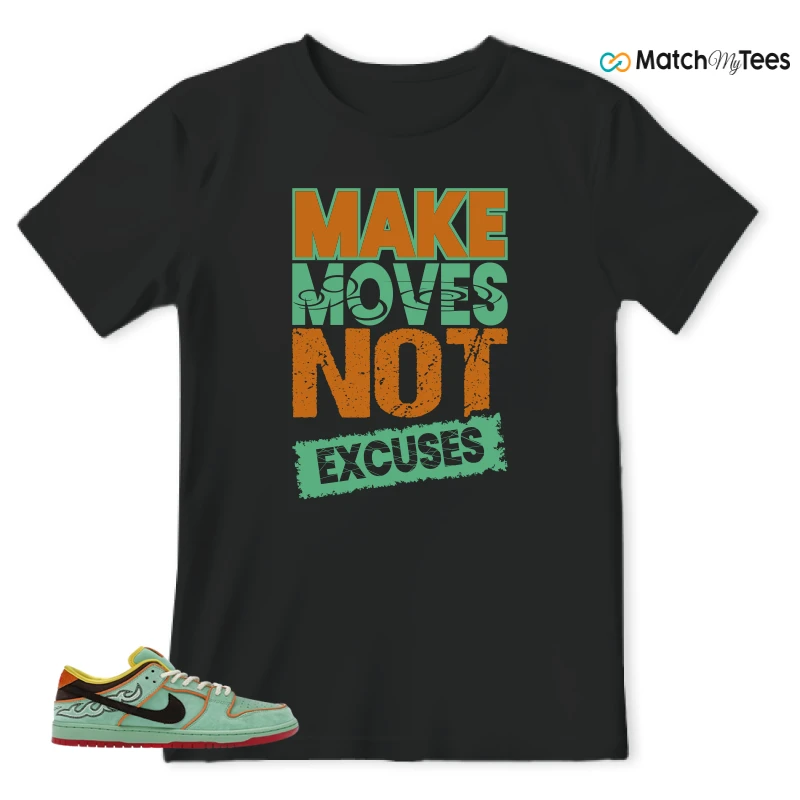 NIKE SB DUNK LOW TOURMALINE SNEAKER Matching Tees t-shirt