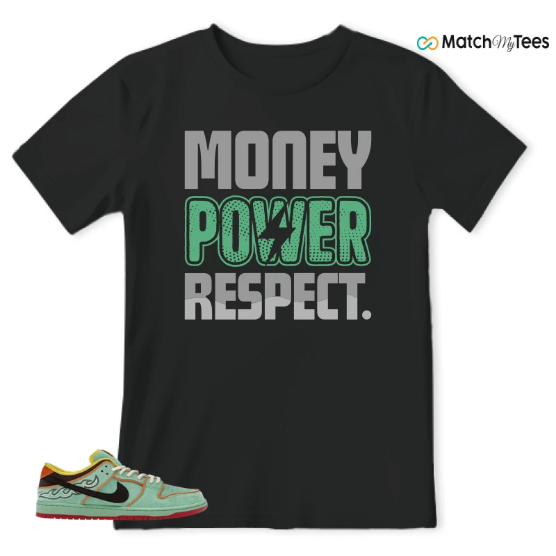 NIKE SB DUNK LOW TOURMALINE SNEAKER Matching Tees t-shirt