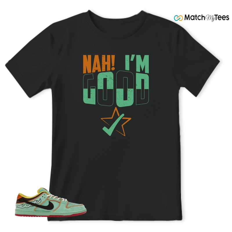 NIKE SB DUNK LOW TOURMALINE SNEAKER Matching Tees t-shirt
