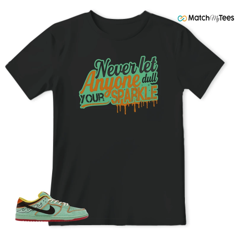 NIKE SB DUNK LOW TOURMALINE SNEAKER Matching Tees t-shirt