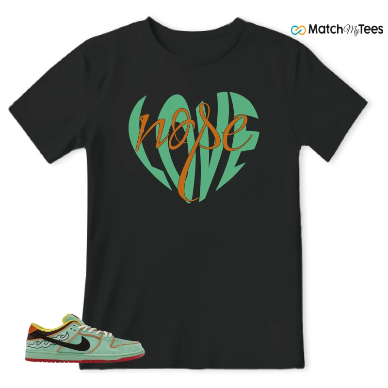NIKE SB DUNK LOW TOURMALINE SNEAKER Matching Tees t-shirt