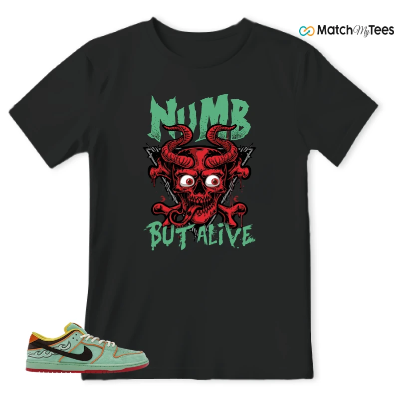 NIKE SB DUNK LOW TOURMALINE SNEAKER Matching Tees t-shirt