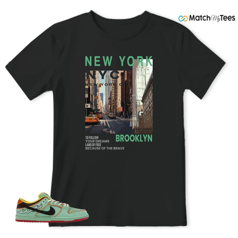 NIKE SB DUNK LOW TOURMALINE SNEAKER Matching Tees t-shirt