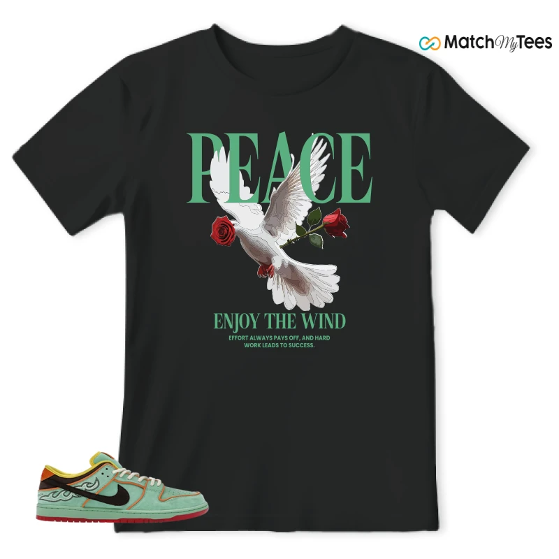NIKE SB DUNK LOW TOURMALINE SNEAKER Matching Tees t-shirt