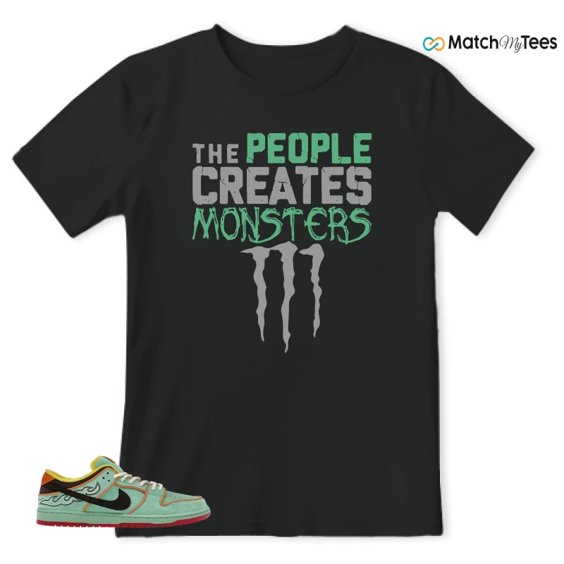 NIKE SB DUNK LOW TOURMALINE SNEAKER Matching Tees t-shirt