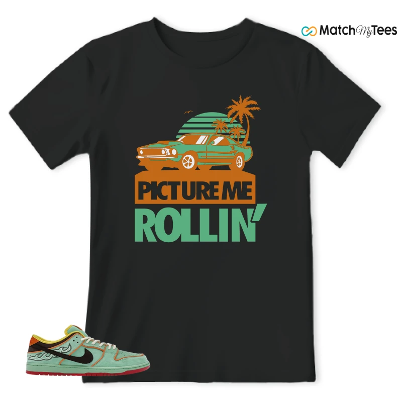 NIKE SB DUNK LOW TOURMALINE SNEAKER Matching Tees t-shirt
