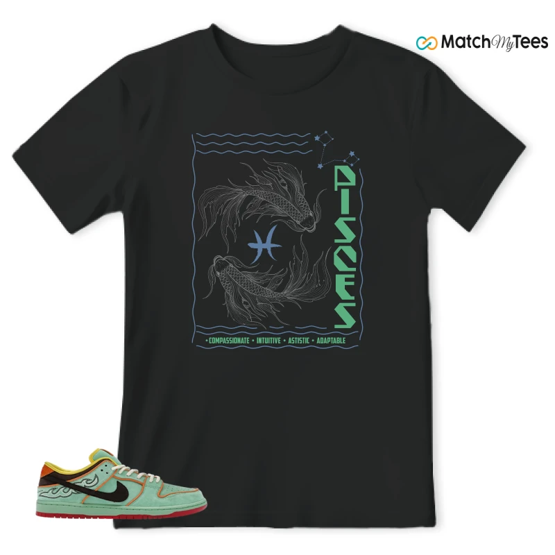 NIKE SB DUNK LOW TOURMALINE SNEAKER Matching Tees t-shirt