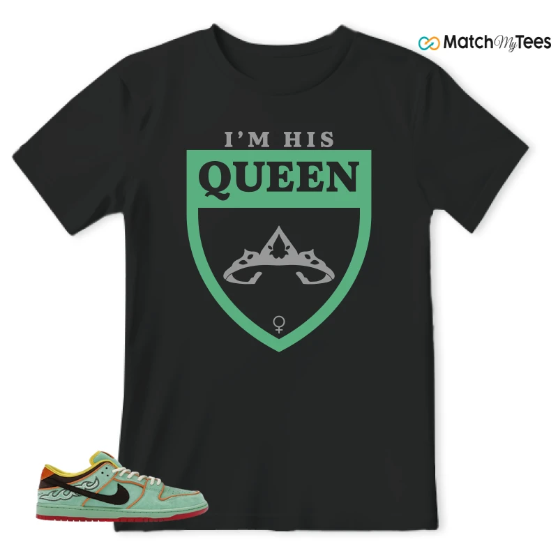 NIKE SB DUNK LOW TOURMALINE SNEAKER Matching Tees t-shirt