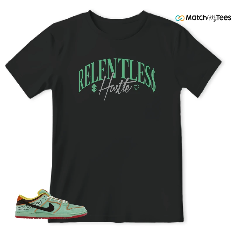 NIKE SB DUNK LOW TOURMALINE SNEAKER Matching Tees t-shirt