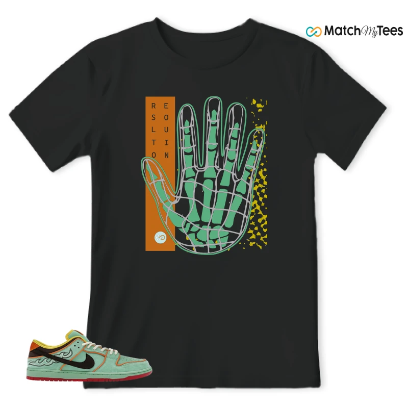 NIKE SB DUNK LOW TOURMALINE SNEAKER Matching Tees t-shirt