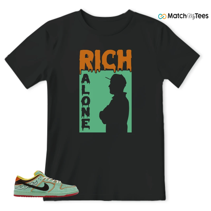 NIKE SB DUNK LOW TOURMALINE SNEAKER Matching Tees t-shirt