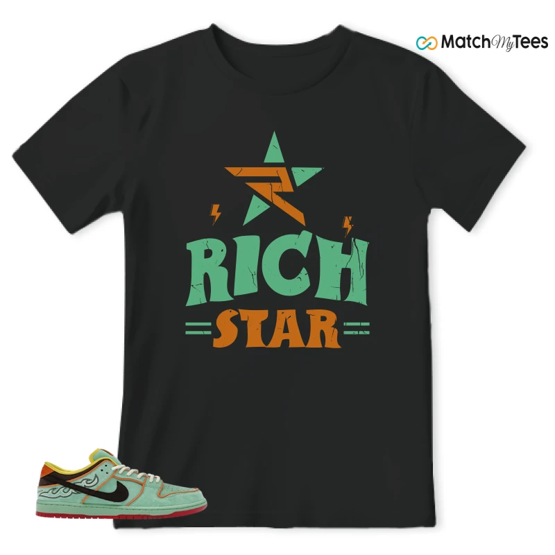 NIKE SB DUNK LOW TOURMALINE SNEAKER Matching Tees t-shirt