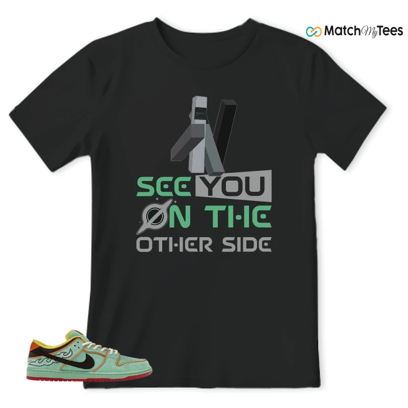 NIKE SB DUNK LOW TOURMALINE SNEAKER Matching Tees t-shirt