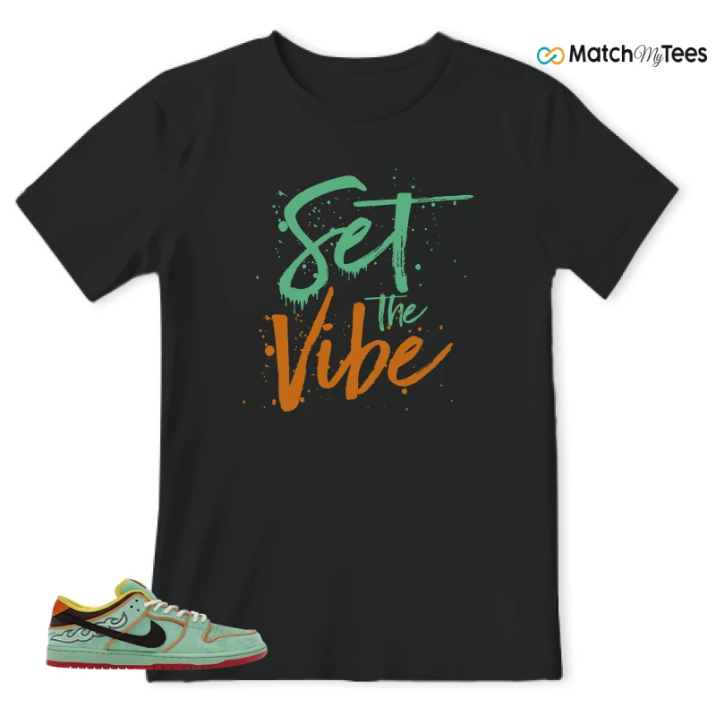NIKE SB DUNK LOW TOURMALINE SNEAKER Matching Tees t-shirt