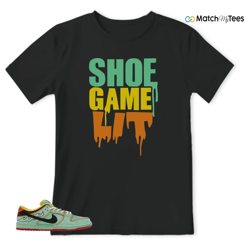 NIKE SB DUNK LOW TOURMALINE SNEAKER Matching Tees t-shirt