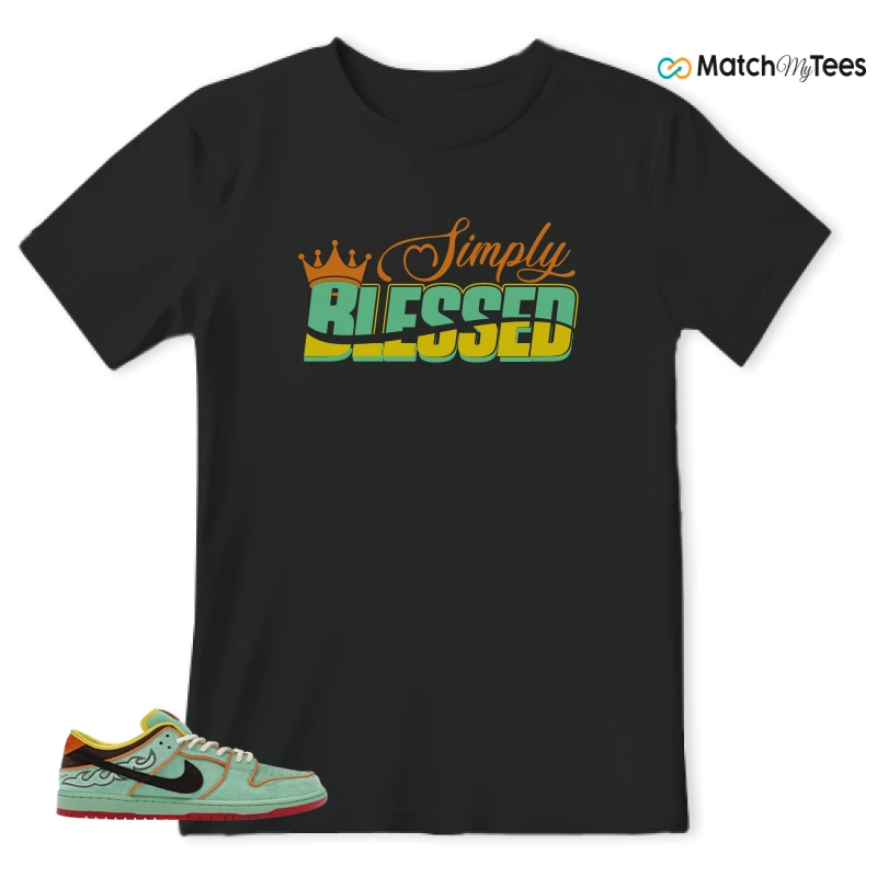 NIKE SB DUNK LOW TOURMALINE SNEAKER Matching Tees t-shirt