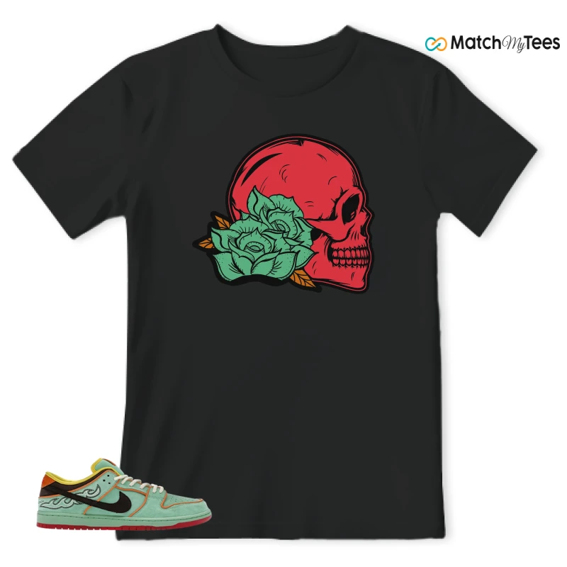 NIKE SB DUNK LOW TOURMALINE SNEAKER Matching Tees t-shirt