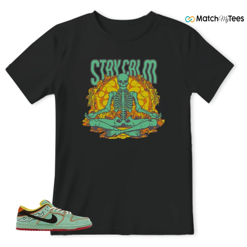 NIKE SB DUNK LOW TOURMALINE SNEAKER Matching Tees t-shirt
