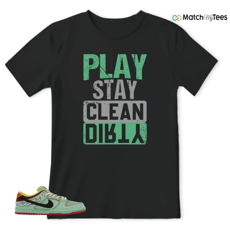 NIKE SB DUNK LOW TOURMALINE SNEAKER Matching Tees t-shirt