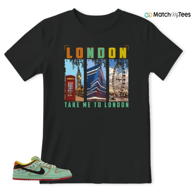 NIKE SB DUNK LOW TOURMALINE SNEAKER Matching Tees t-shirt