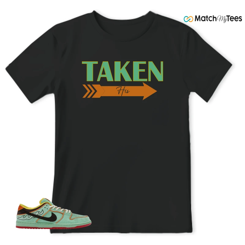 NIKE SB DUNK LOW TOURMALINE SNEAKER Matching Tees t-shirt