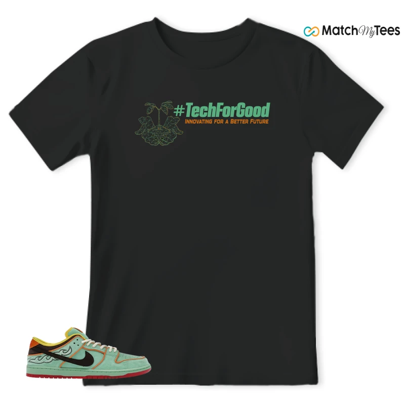 NIKE SB DUNK LOW TOURMALINE SNEAKER Matching Tees t-shirt