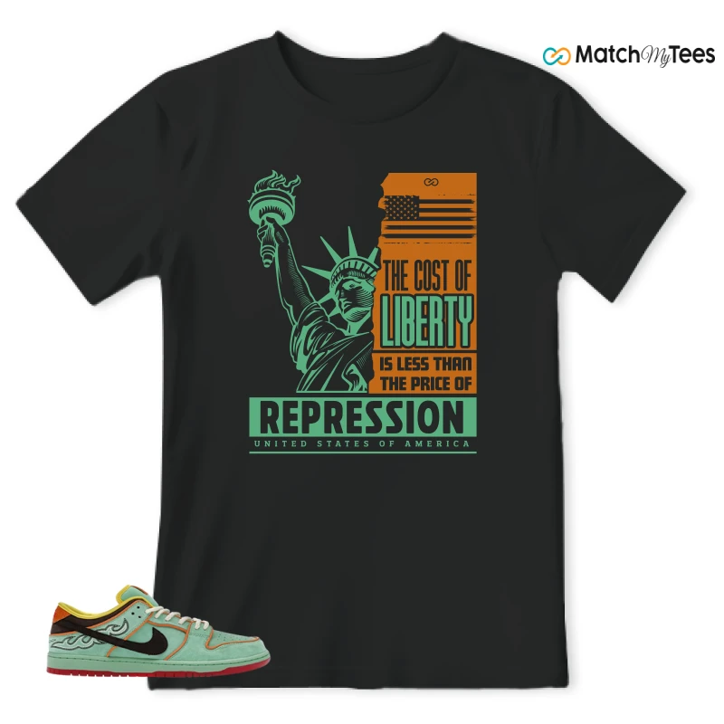 NIKE SB DUNK LOW TOURMALINE SNEAKER Matching Tees t-shirt