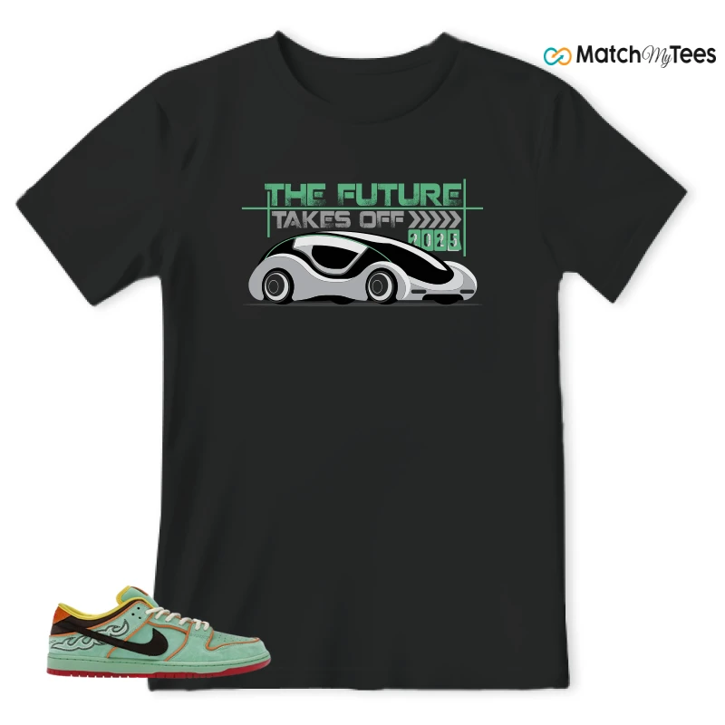 NIKE SB DUNK LOW TOURMALINE SNEAKER Matching Tees t-shirt