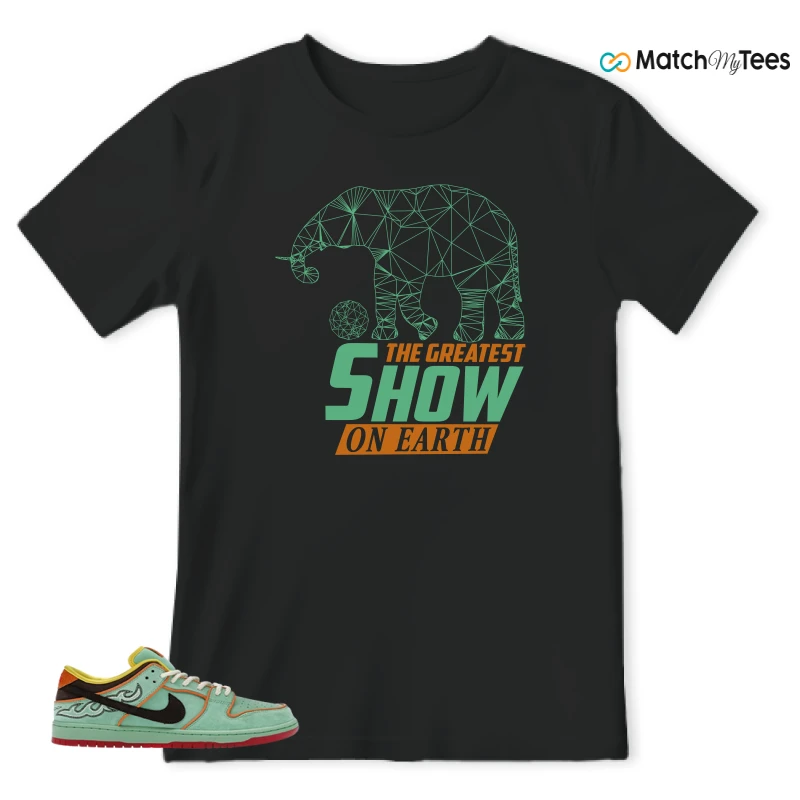 NIKE SB DUNK LOW TOURMALINE SNEAKER Matching Tees t-shirt