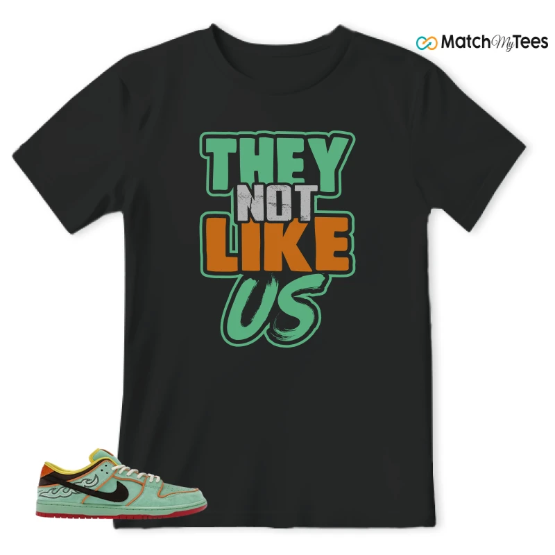 NIKE SB DUNK LOW TOURMALINE SNEAKER Matching Tees t-shirt